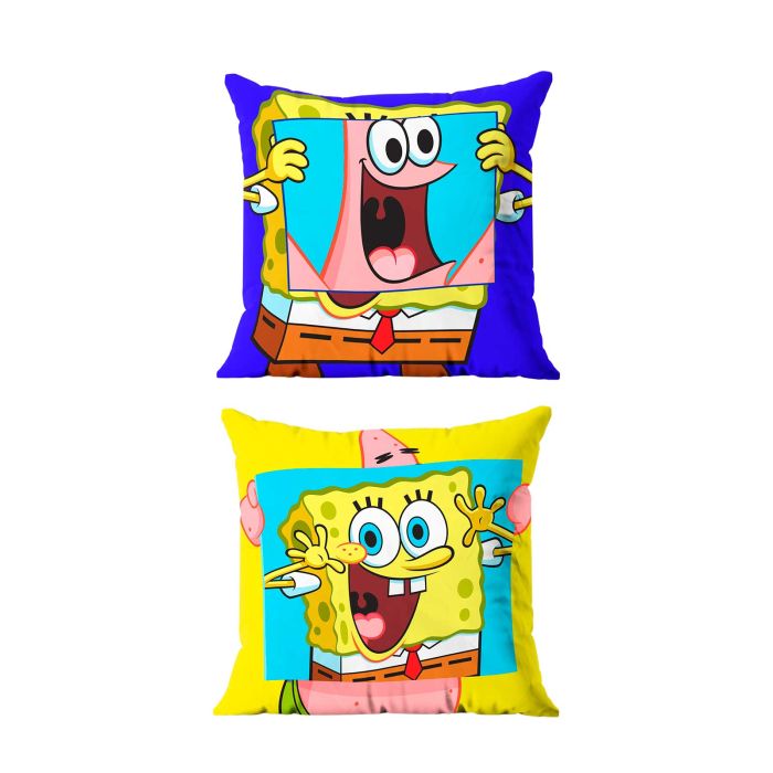 Cojín Decorativo Reversible Bob Esponja Bromas