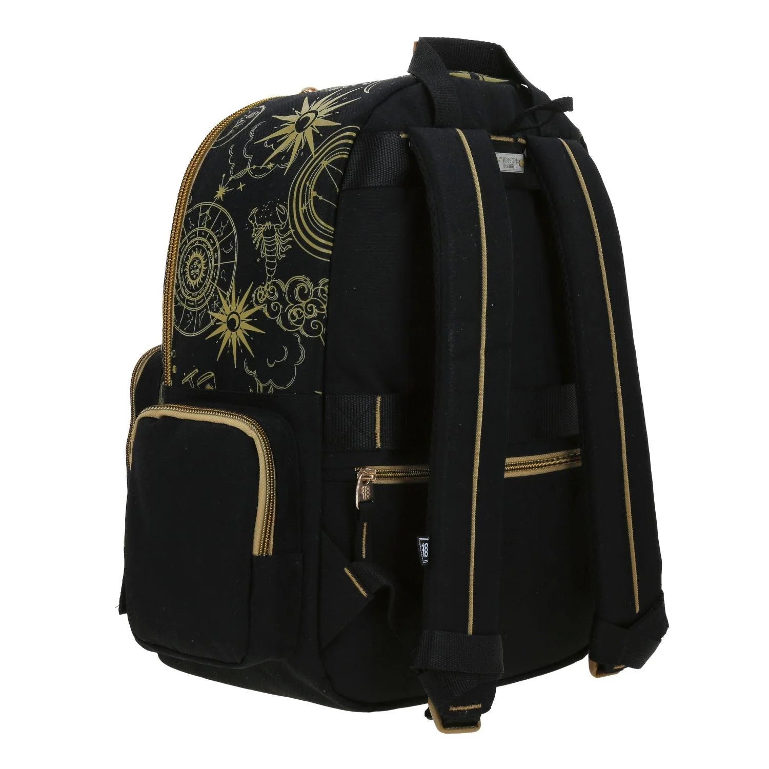 Mochila Negra Colgante Estrellas 1818 Suria