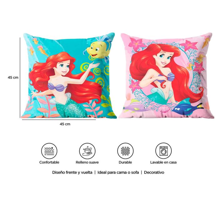 Cojín Decorativo Reversible Ariel