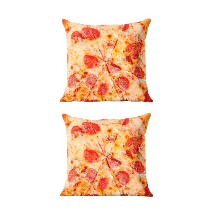 Cojín Decorativo Reversible Pizza de Pepperoni