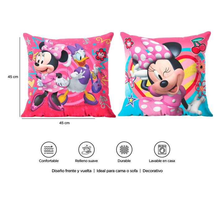 Cojín Decorativo Reversible Minnie Carisma