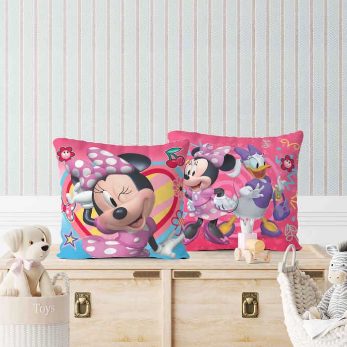 Cojín Decorativo Reversible Minnie Carisma