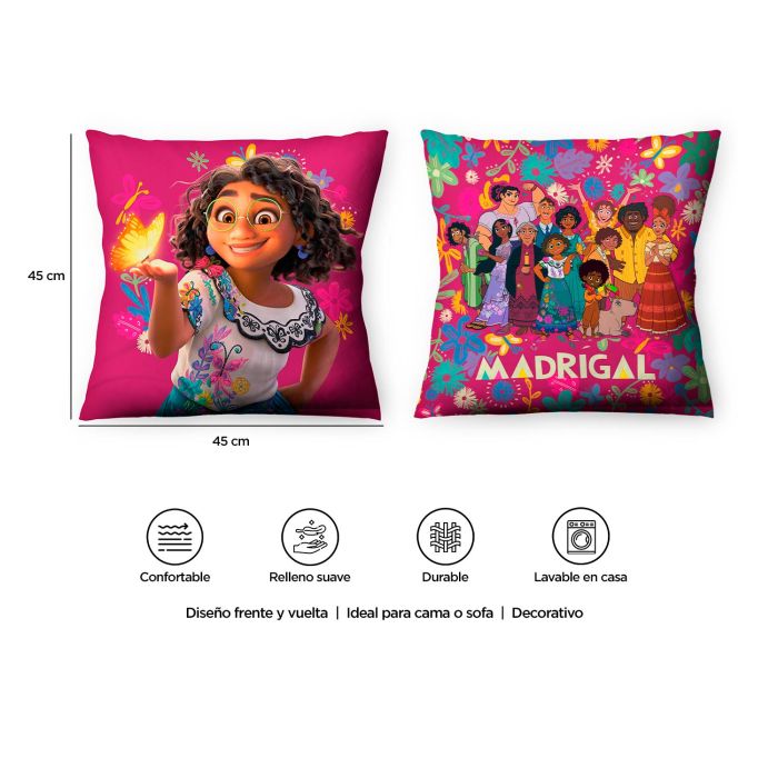 Cojín Decorativo Reversible Mirabel Encanto