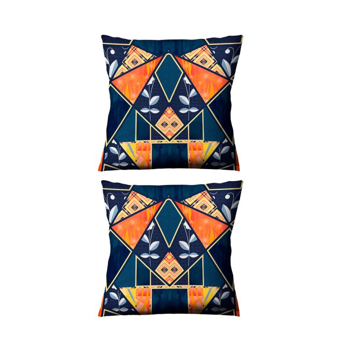 Cojín Decorativo Reversible Rombos