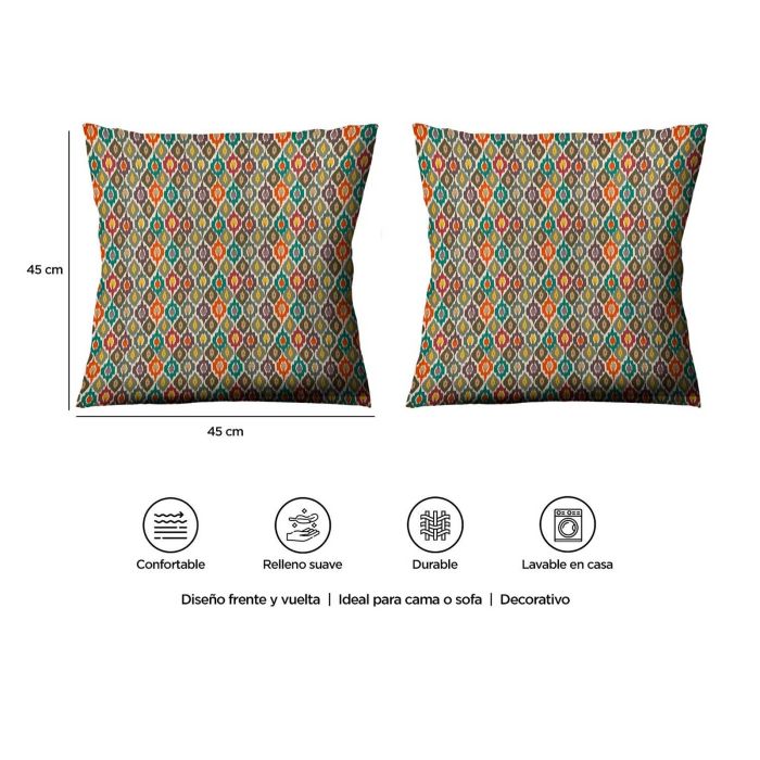 Cojín Decorativo Reversible Dash