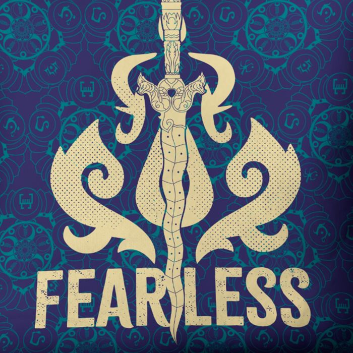 Cojín Decorativo Reversible Raya Fearless