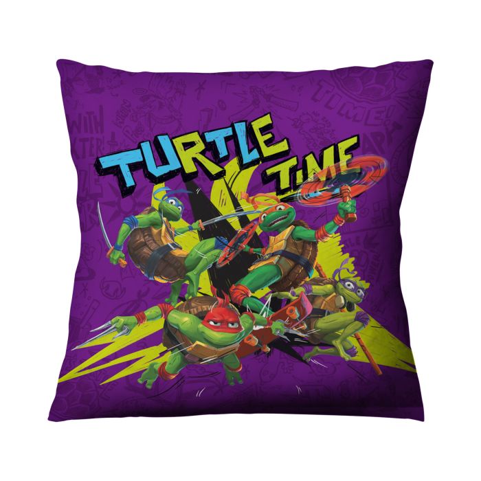 Cojín Decorativo Reversible Tortugas Time