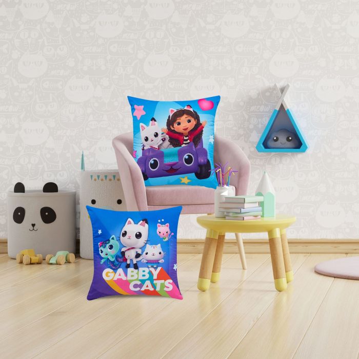 Cojín Decorativo Reversible Gabby Cats