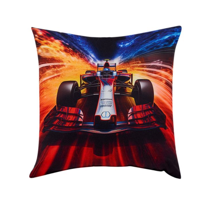Cojín Decorativo Reversible Racing Red