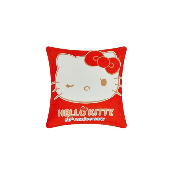 Cojín Decorativo Reversible Kitty 50 Aniversario