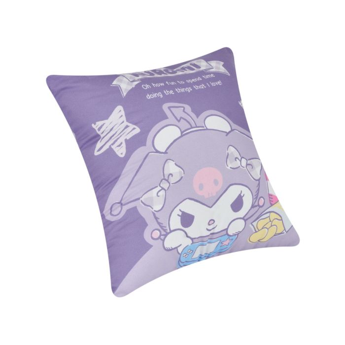 Cojín Decorativo Reversible Kuromi Alegre