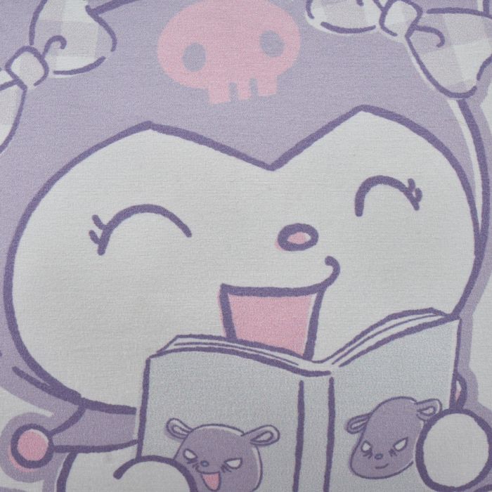 Cojín Decorativo Reversible Kuromi Alegre