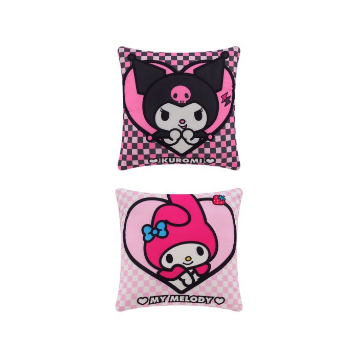 Cojín Decorativo Reversible Kuromiy y My Melody