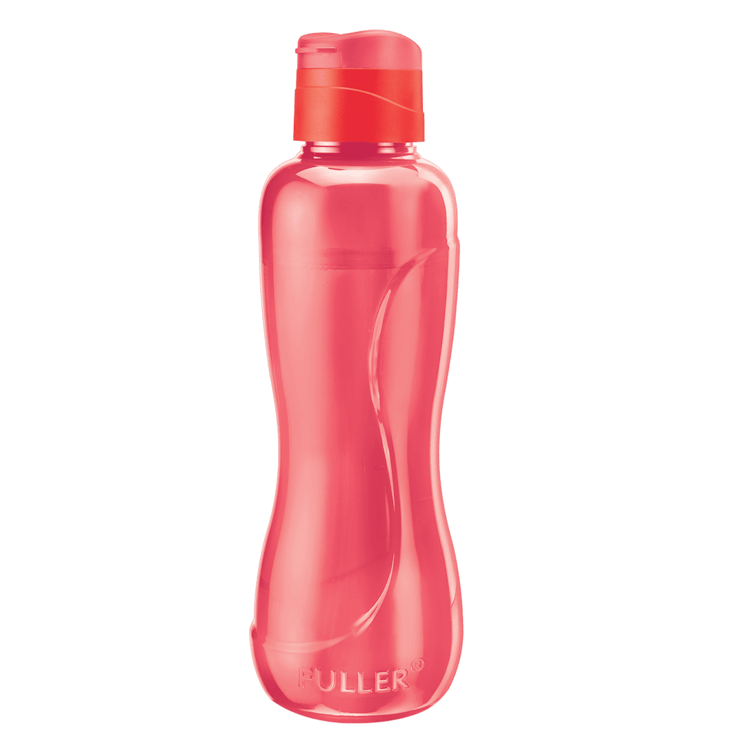 Botella de Plástico Rojo Capacidad 1 Litro