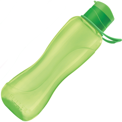 Botella de Plástico Verde Capacidad 1 Litro