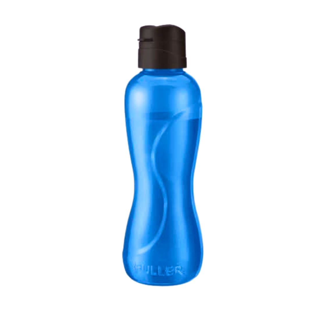 Botella de Plástico 500 ml Negro/Azul