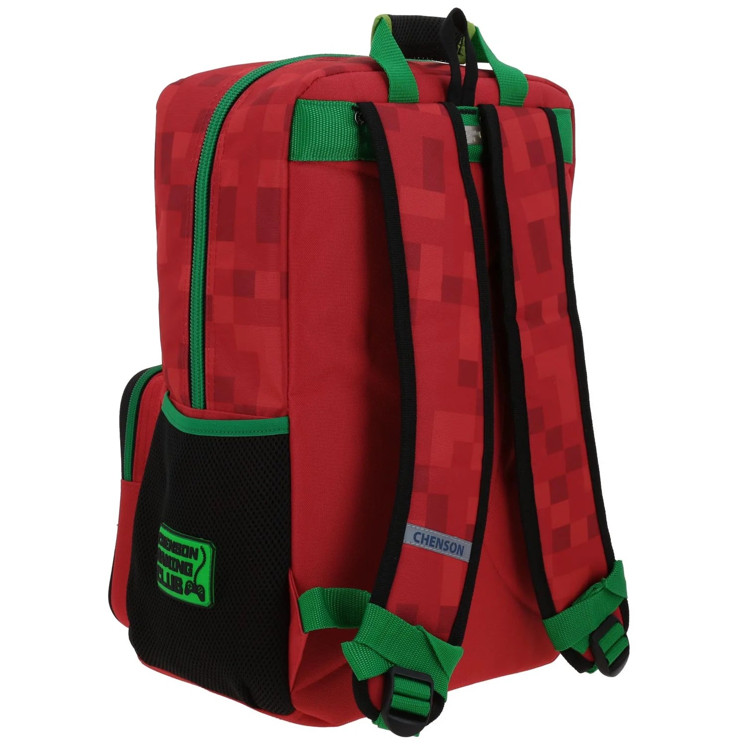 Mochila Gamer Chenson Galaga 3D - Diseño Exclusivo Rojo