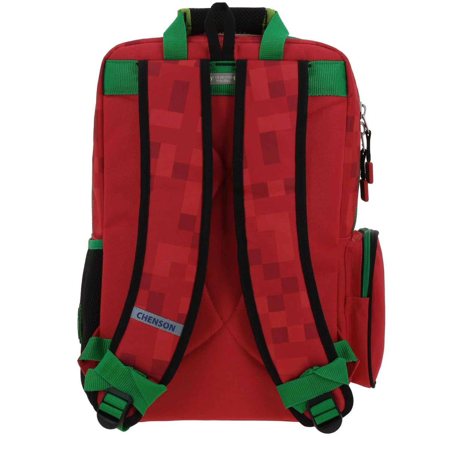 Mochila Gamer Chenson Galaga 3D - Diseño Exclusivo Rojo