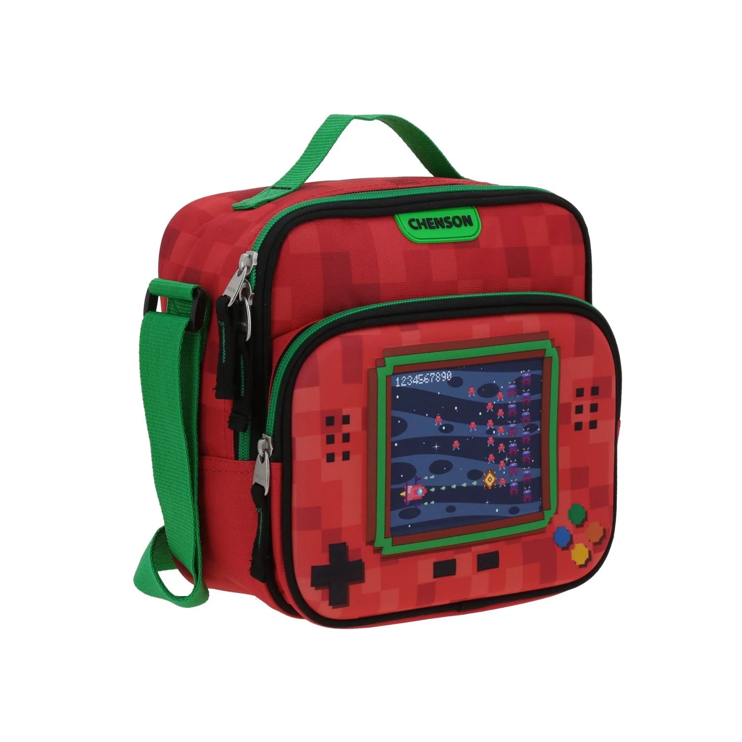 Lonchera Térmica Gamer Chenson - Diseño Galaga 3D
