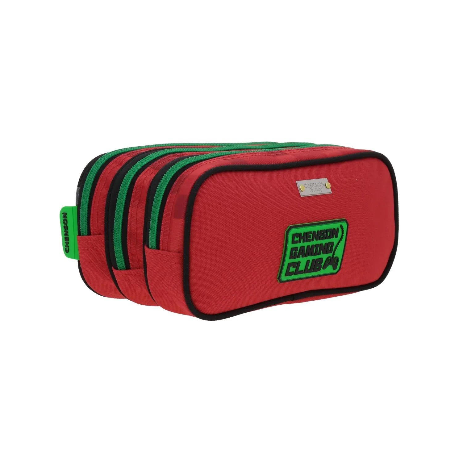 Estuche de Lápices Gamer Chenson Rojo - Diseño Galaga 3D