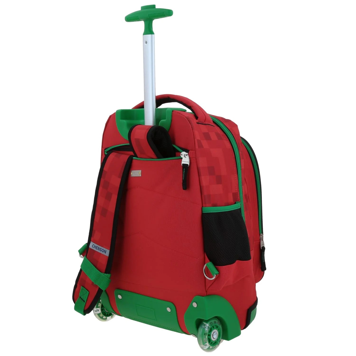 Mochila Escolar Chenson Galaga con Ruedas - Roja