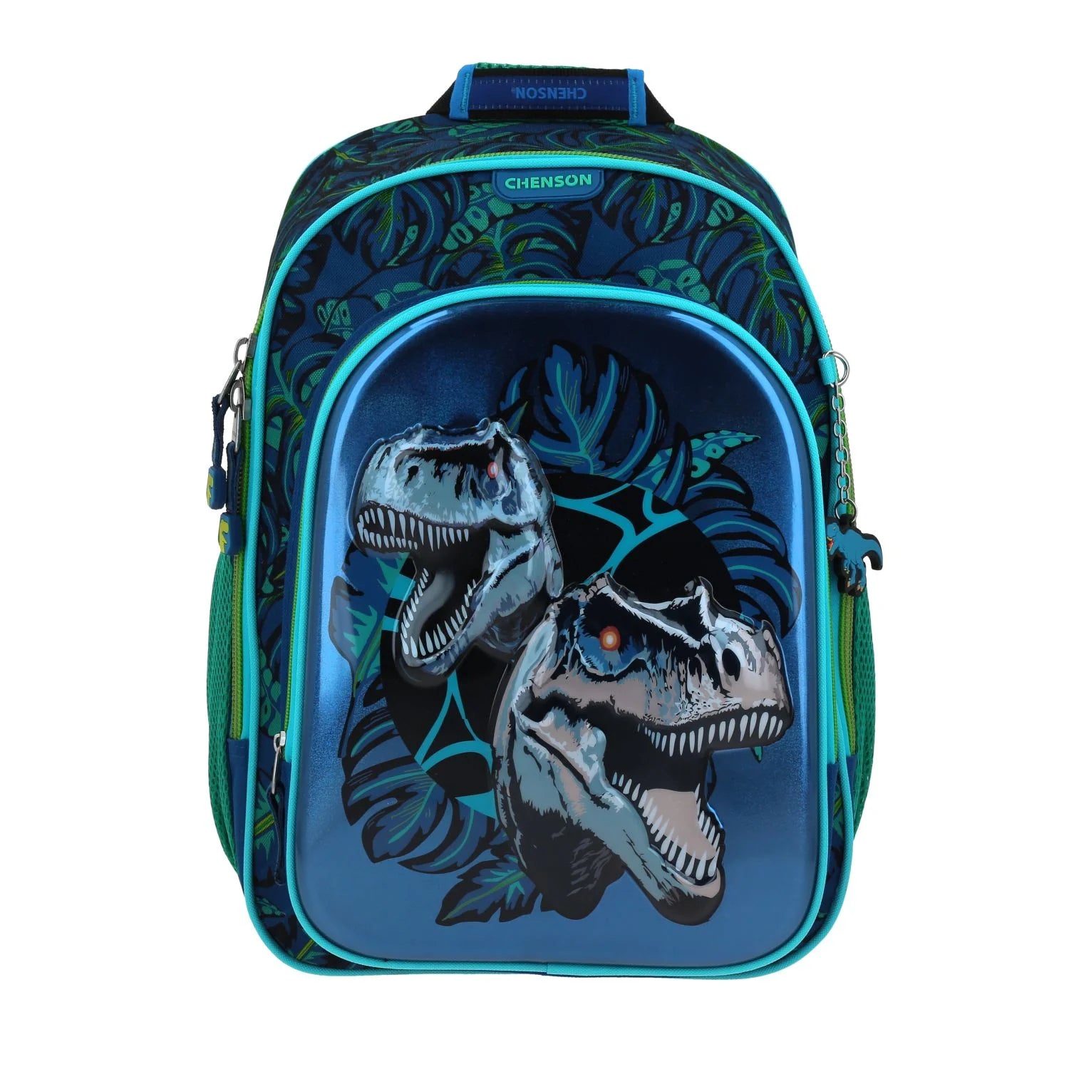 Mochila Escolar Chenson Raptors - Diseño 6D Azul