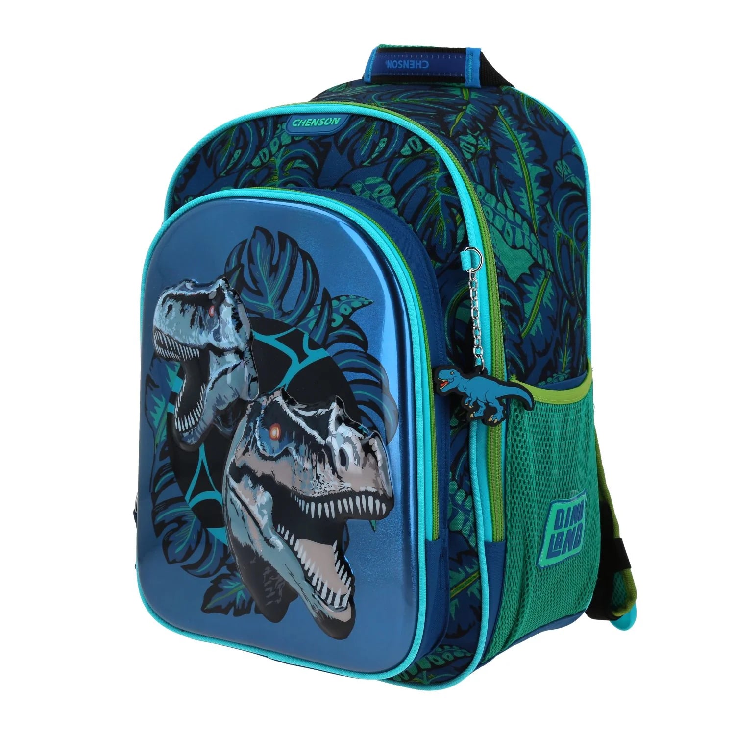 Mochila Escolar Chenson Raptors - Diseño 6D Azul