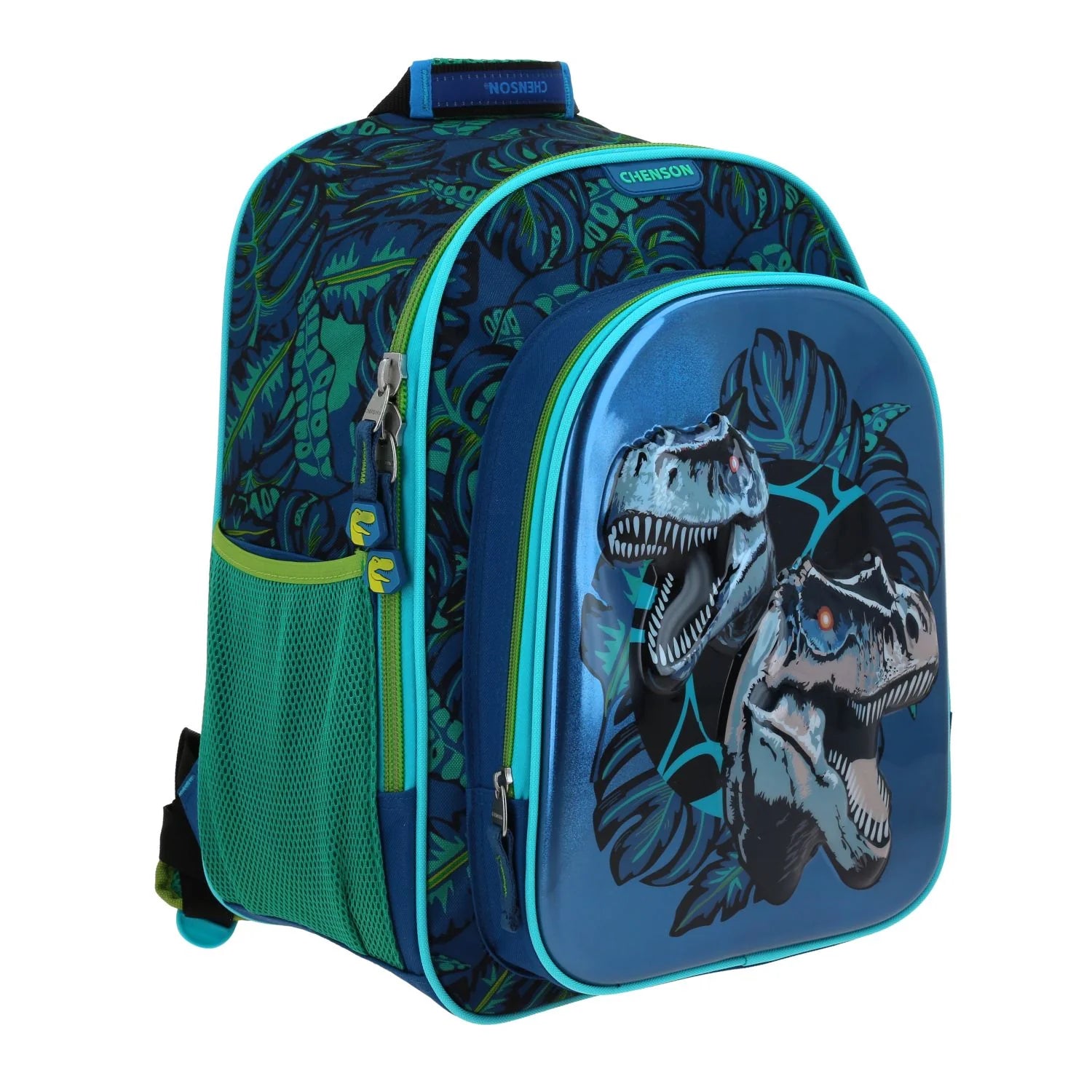 Mochila Escolar Chenson Raptors - Diseño 6D Azul