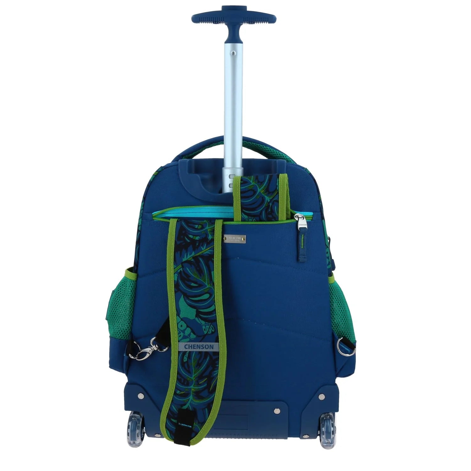 Mochila Escolar con Ruedas Raptors 6D - Azul