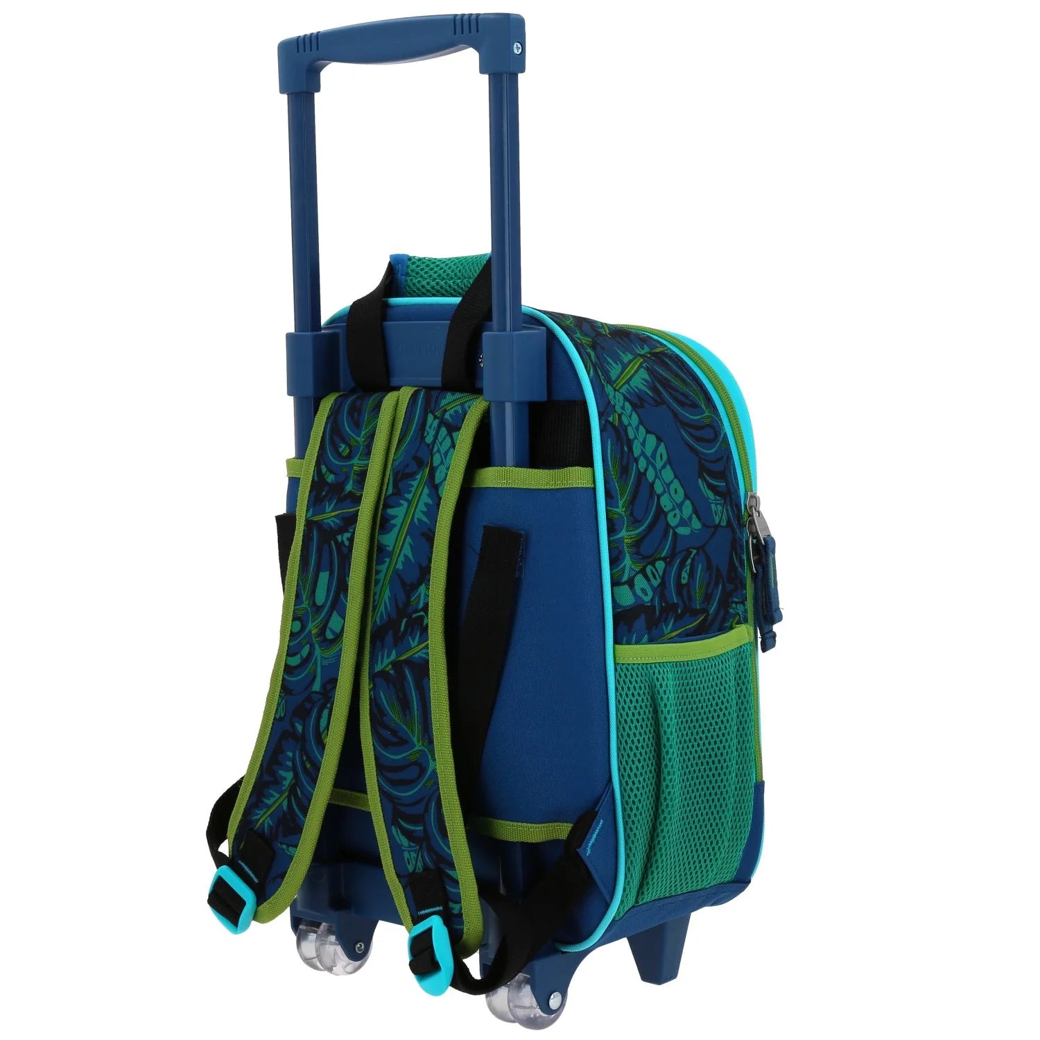 Mochila Escolar con Ruedas Chenson Raptors 6D - Azul
