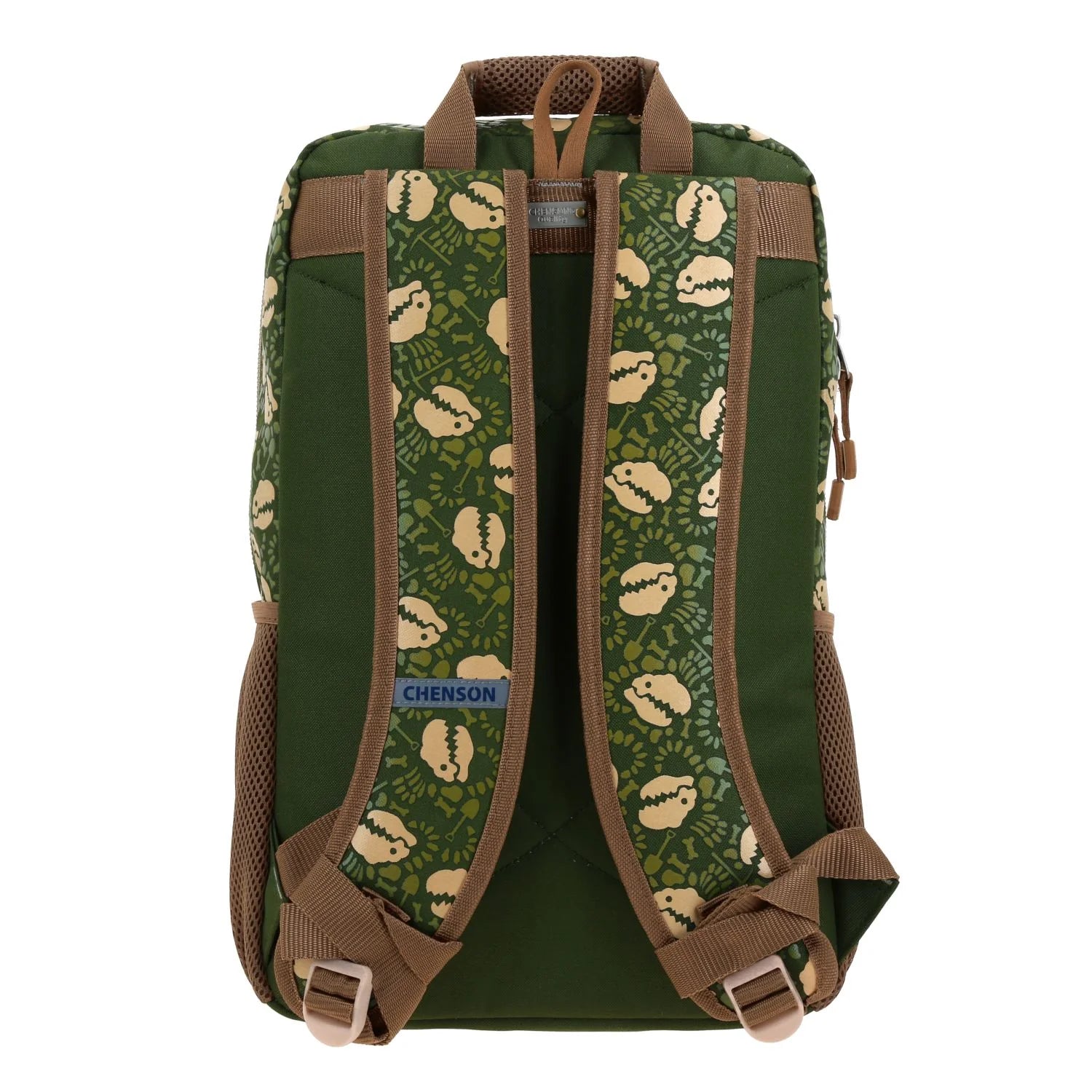 Mochila Escolar Dinosaurio Verde Militar - Chenson Sagaz