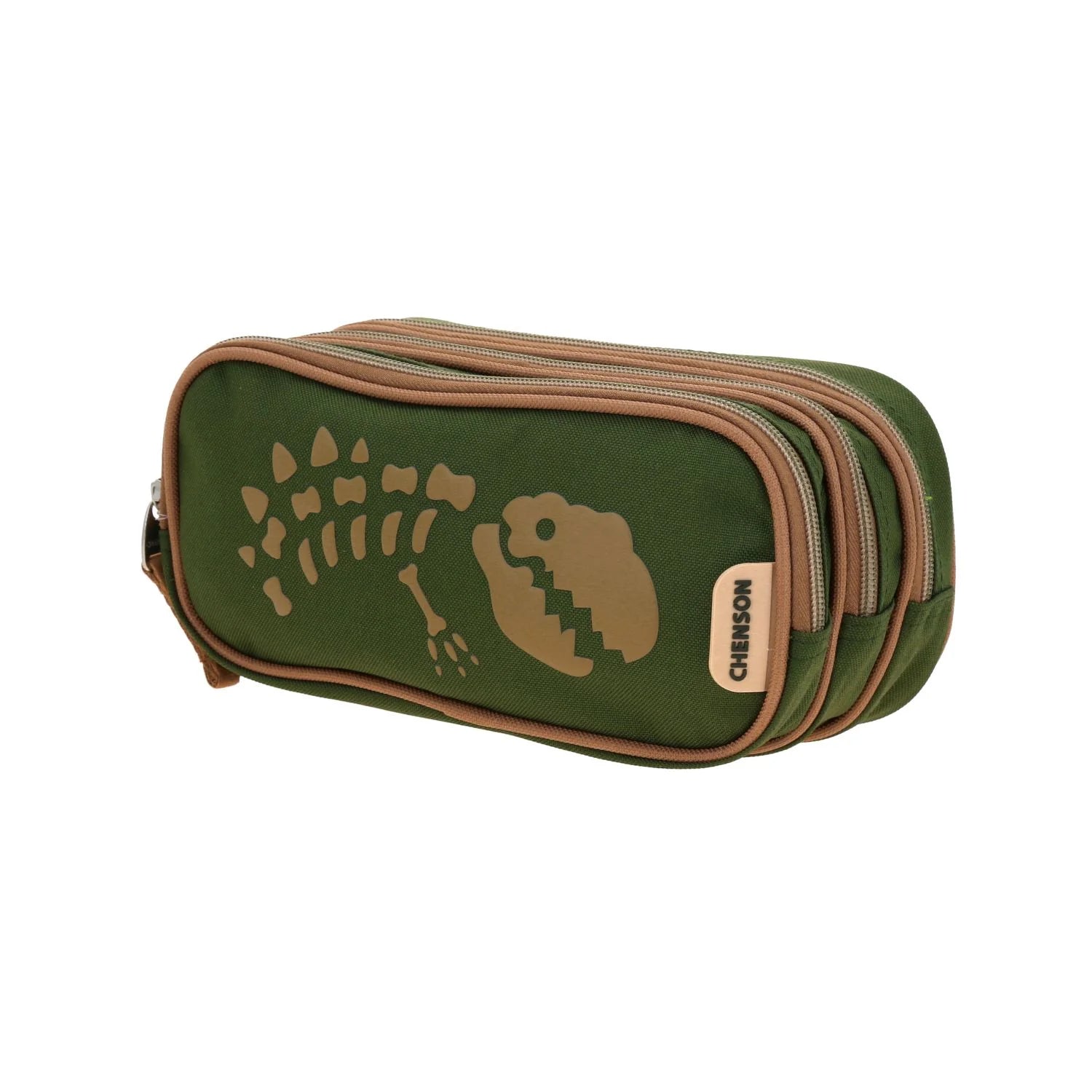 Lapicera Chenson Dinosaurio Verde Militar - Modelo Sagaz