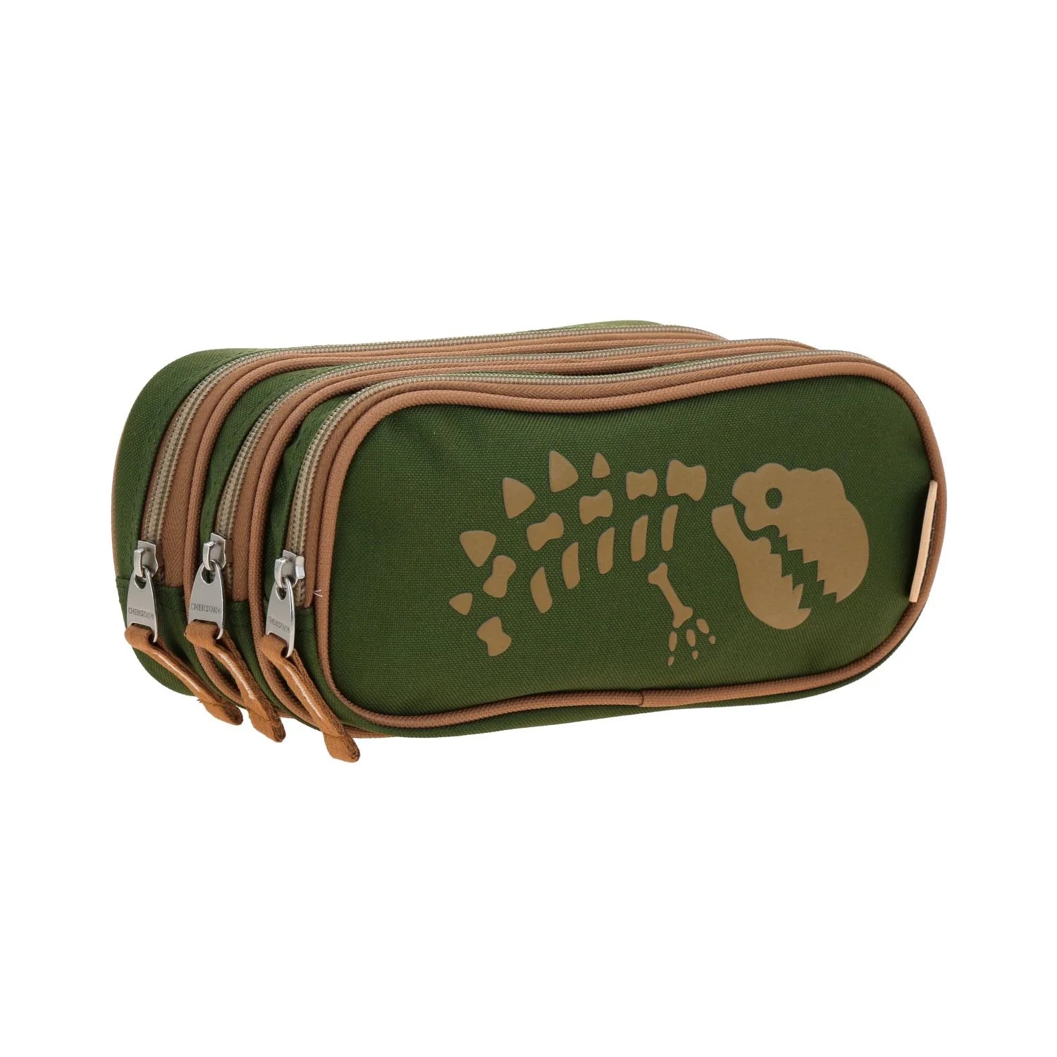 Lapicera Chenson Dinosaurio Verde Militar - Modelo Sagaz