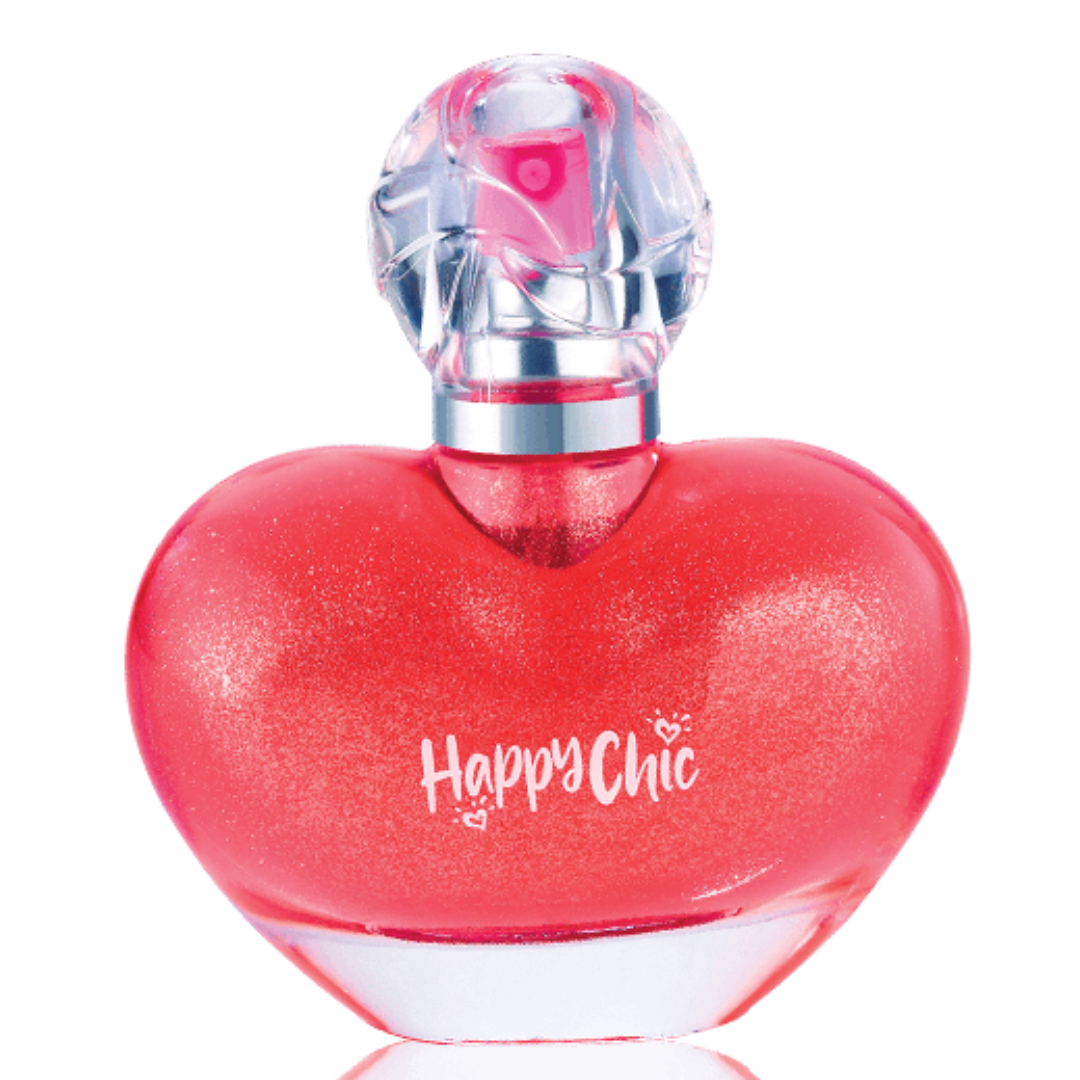 Colonia con Glitter para Niñas Happy Chic - 50 ml