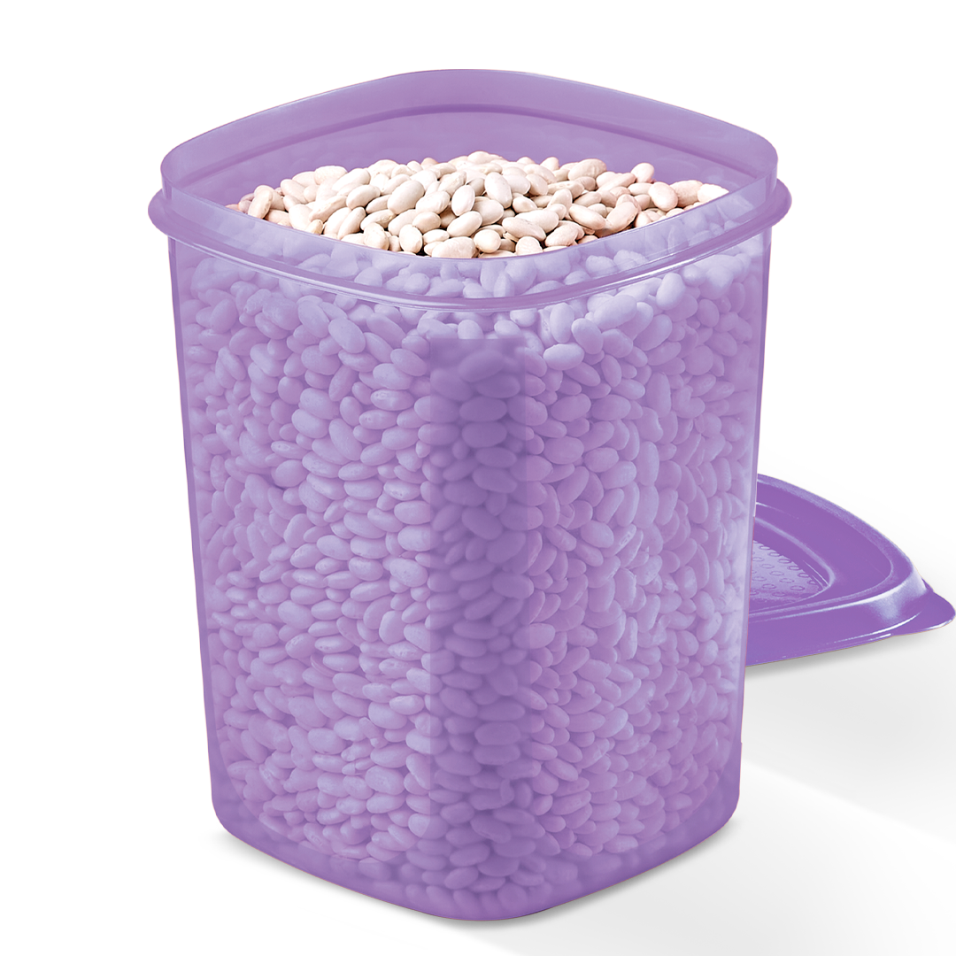 Contenedor con Tapa Morado Capacidad 3.5 litros