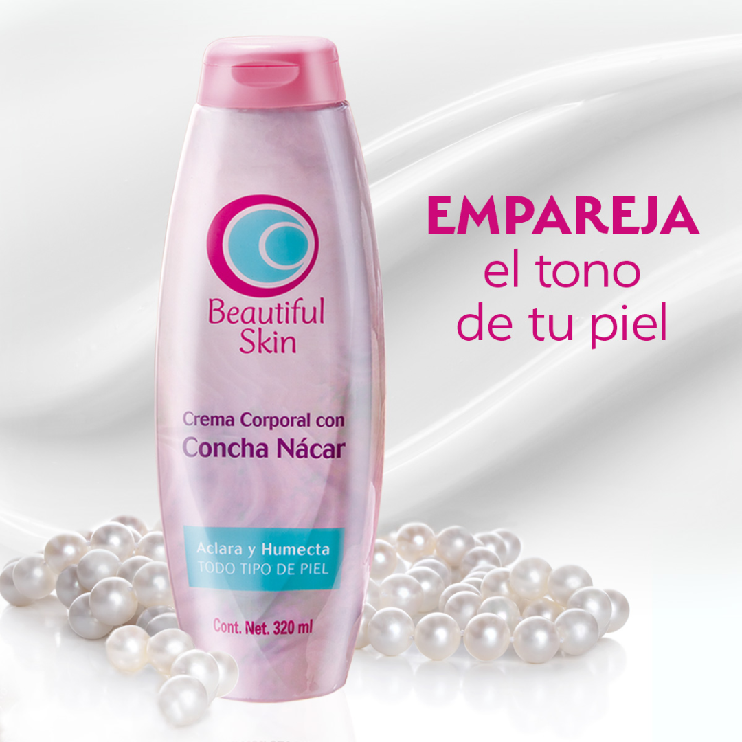 Crema Corporal con Concha Nácar – 320 ml