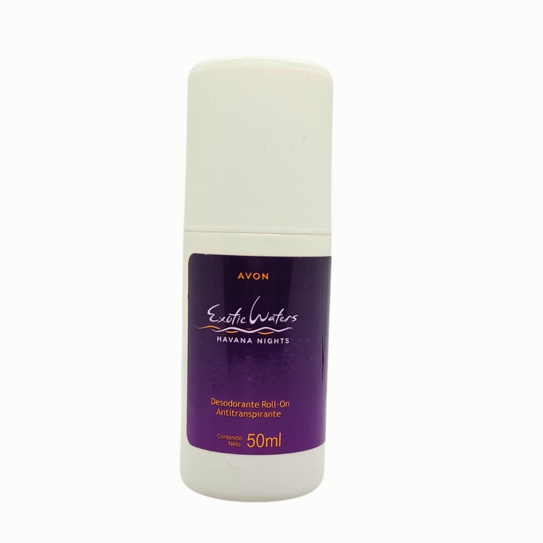 Desodorante Roll-On Antitranspirante para Mujer Exotic Waters Havana Nights 50 ml