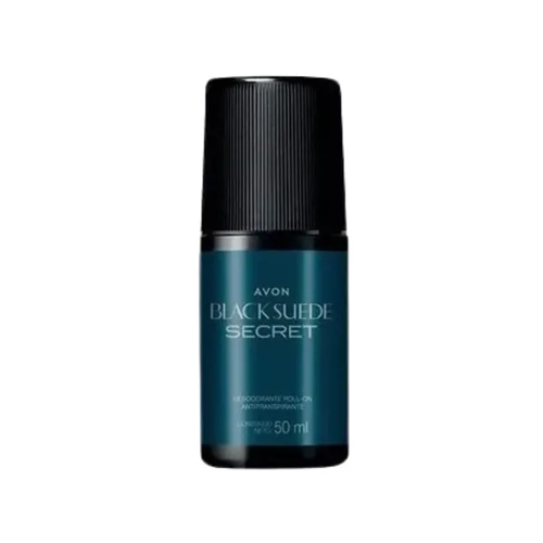 Desodorante Roll-On Antitranspirante para Hombre Black Suede Secret 50 ml
