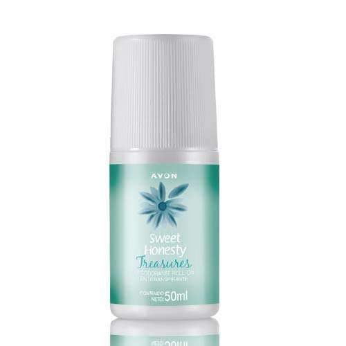 Desodorante Roll-On Antitranspirante para Mujer Sweet Honesty Treasures 50 ml