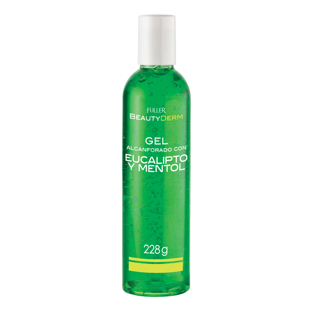 Gel Beauty Derm Alcanforado con Eucalipto y Mentol 228 gr