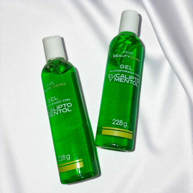 Gel Beauty Derm Alcanforado con Eucalipto y Mentol 228 gr