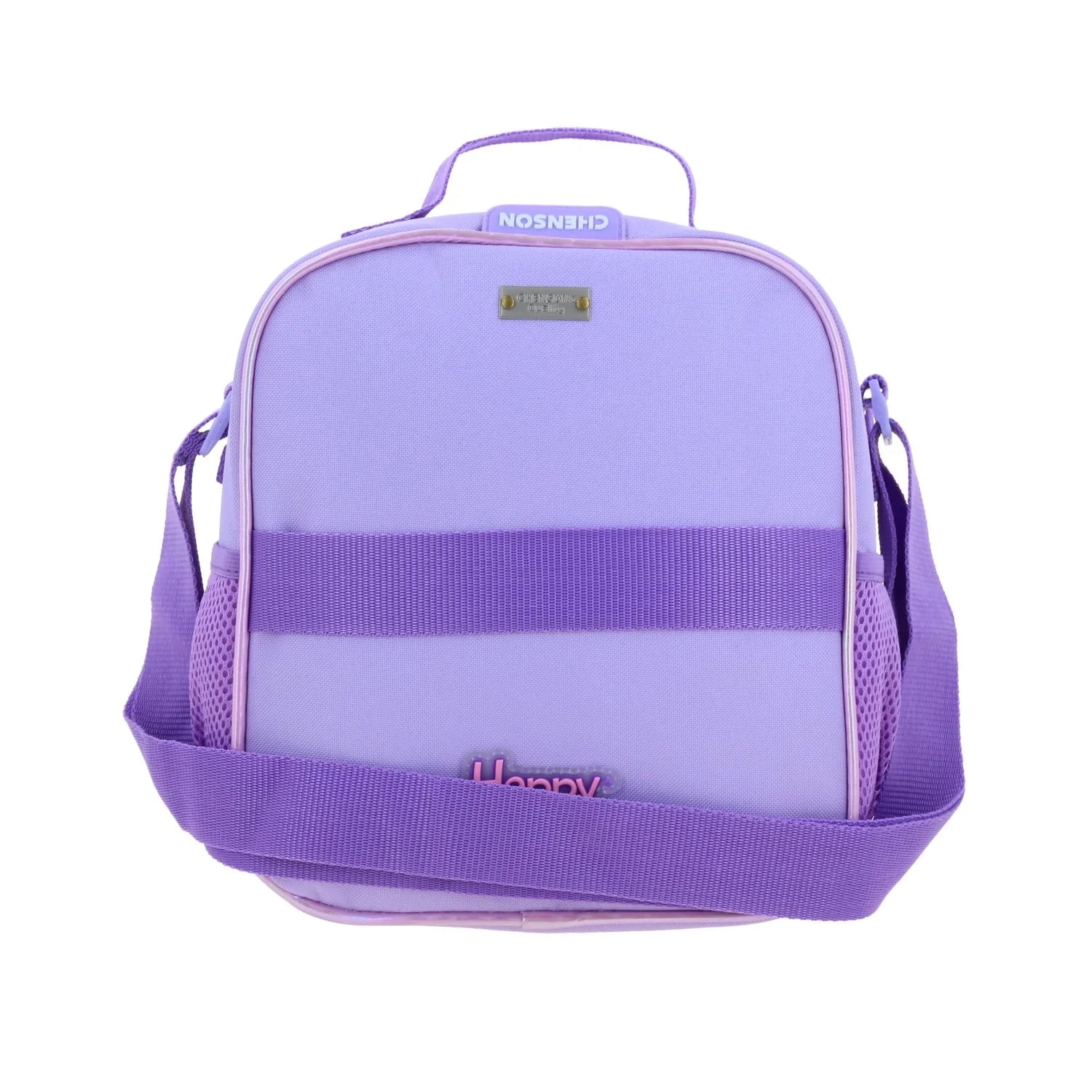 Lonchera Térmica Happy Girl Flof Flor 3D- Lila Brillante