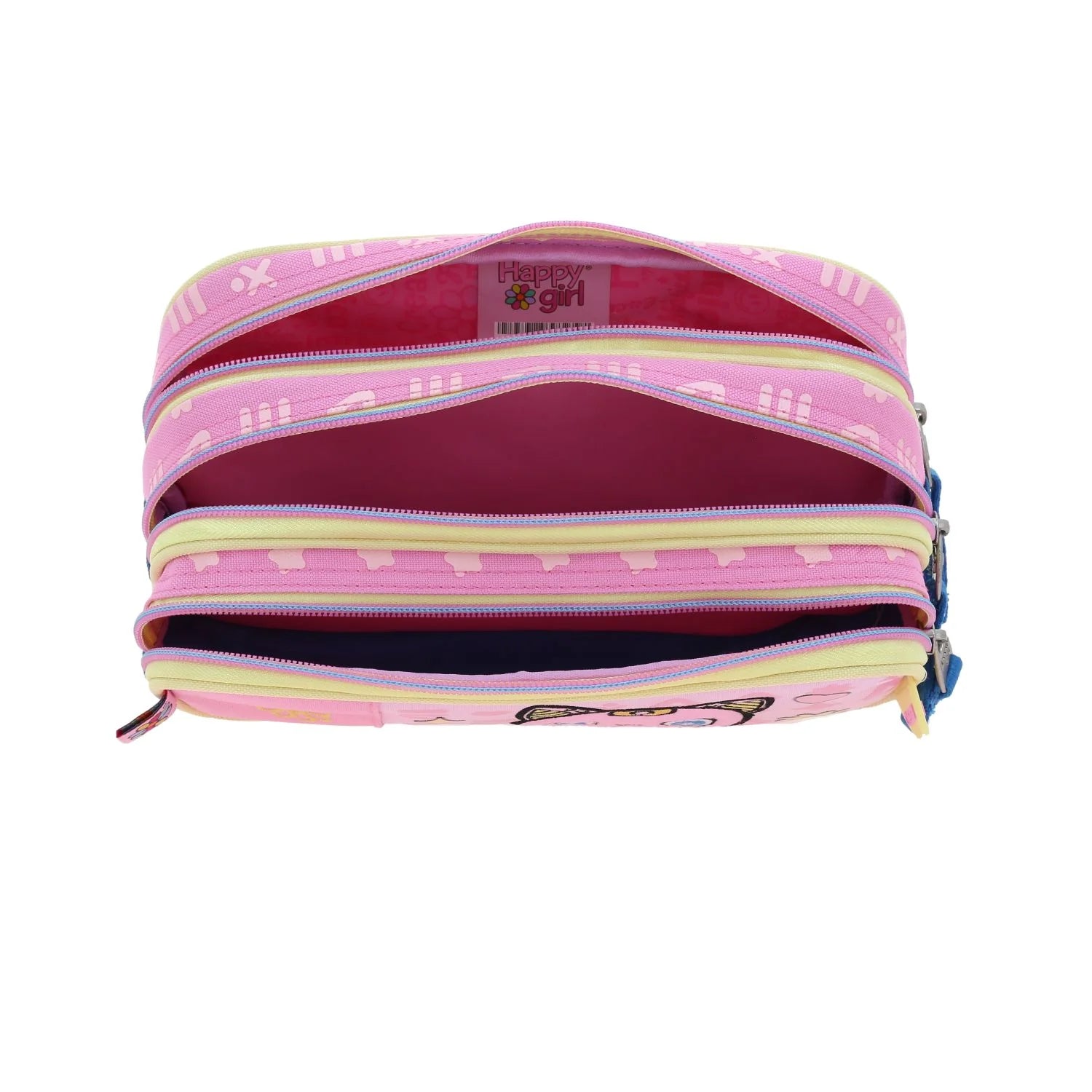 Lapicera Happy Girl Gatito Gipsy - Rosa