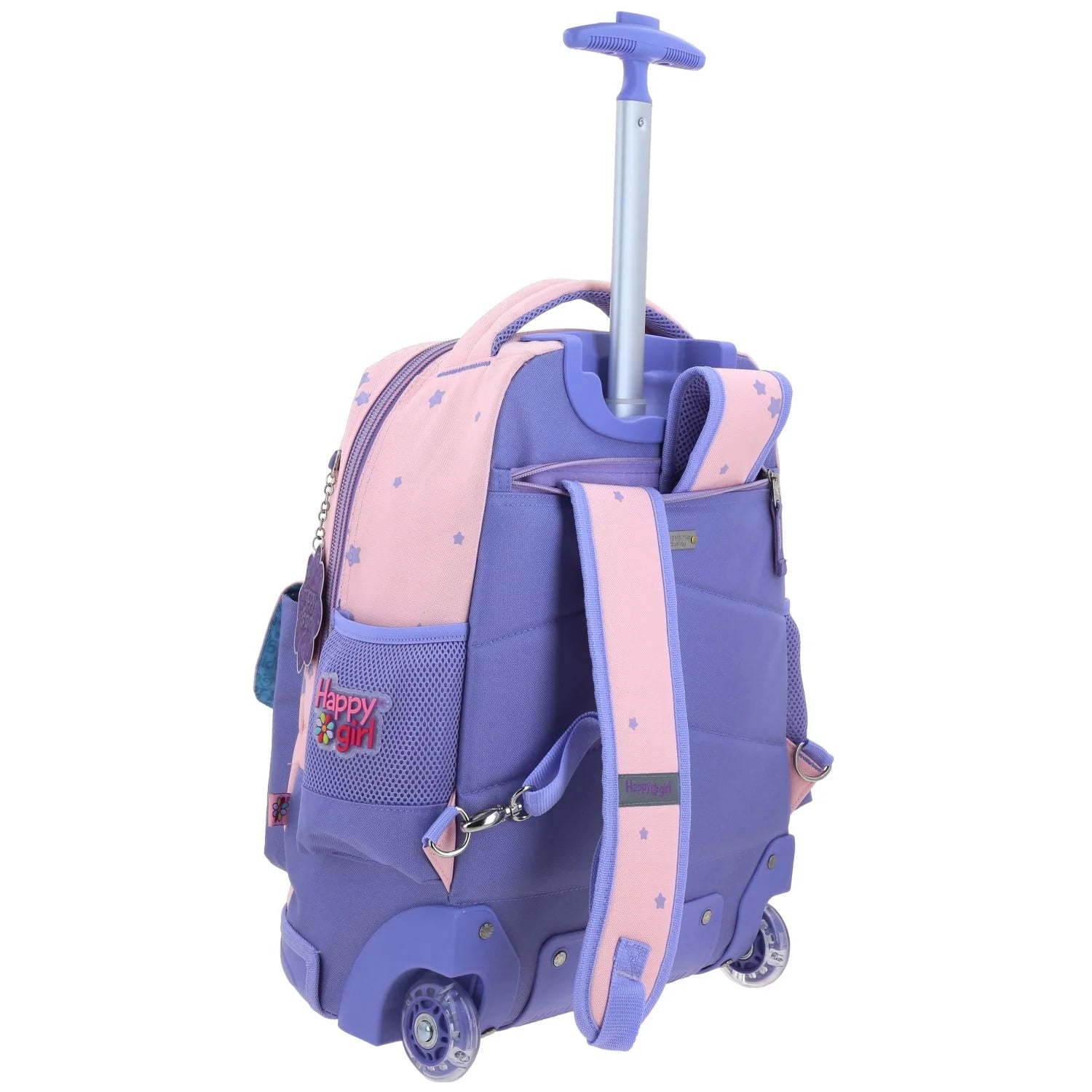 Mochila con Ruedas Happy Girl Gurlic - Rosa