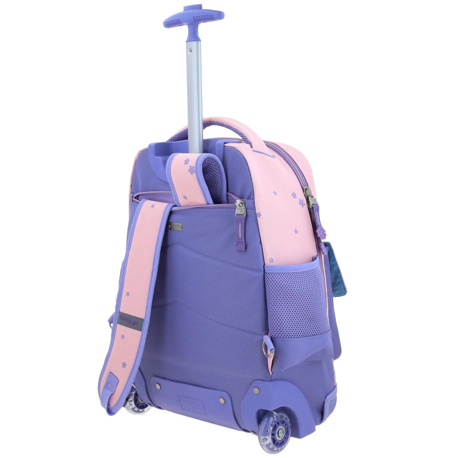 Mochila con Ruedas Happy Girl Gurlic - Rosa