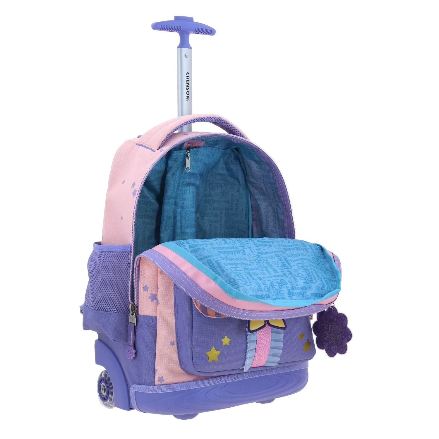 Mochila con Ruedas Happy Girl Gurlic - Rosa