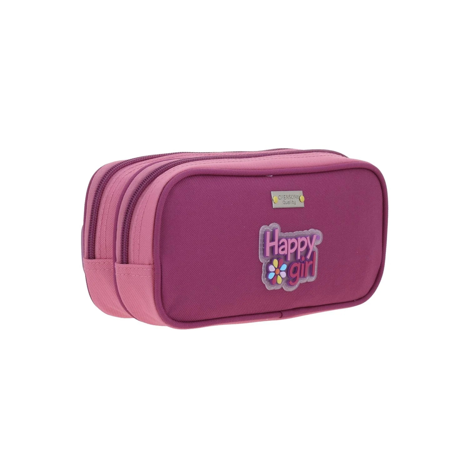 Lapicera Rosa Floral Happy Girl Tarlait