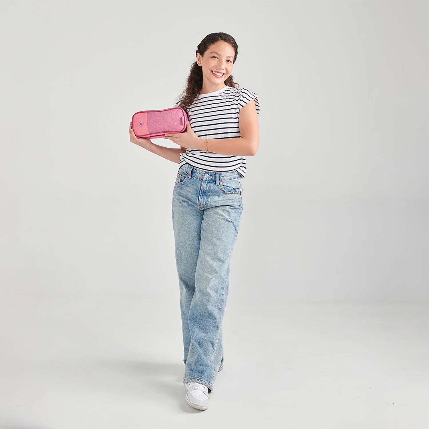 Lapicera Rosa Floral Happy Girl Tarlait