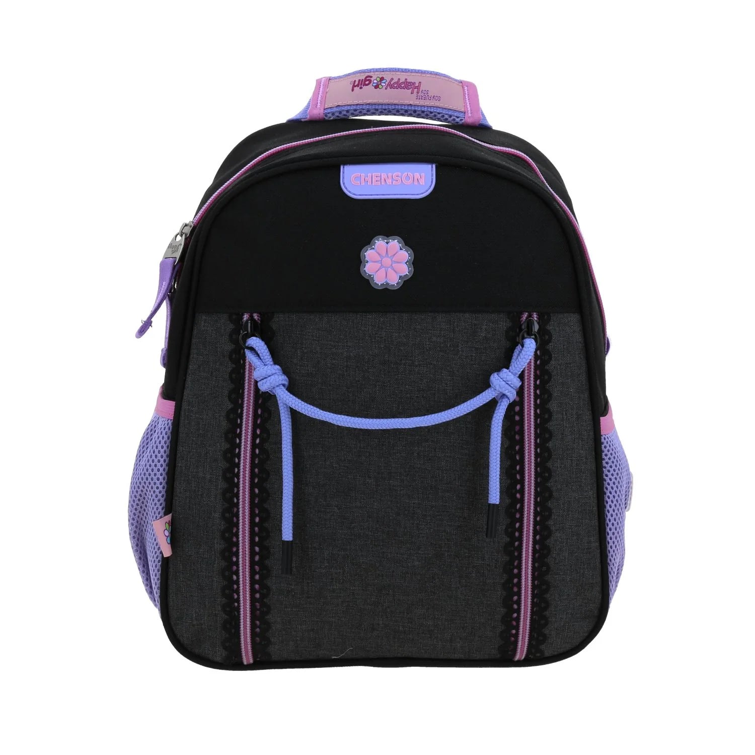 Mochila Happy Girl Tarlait - Negro