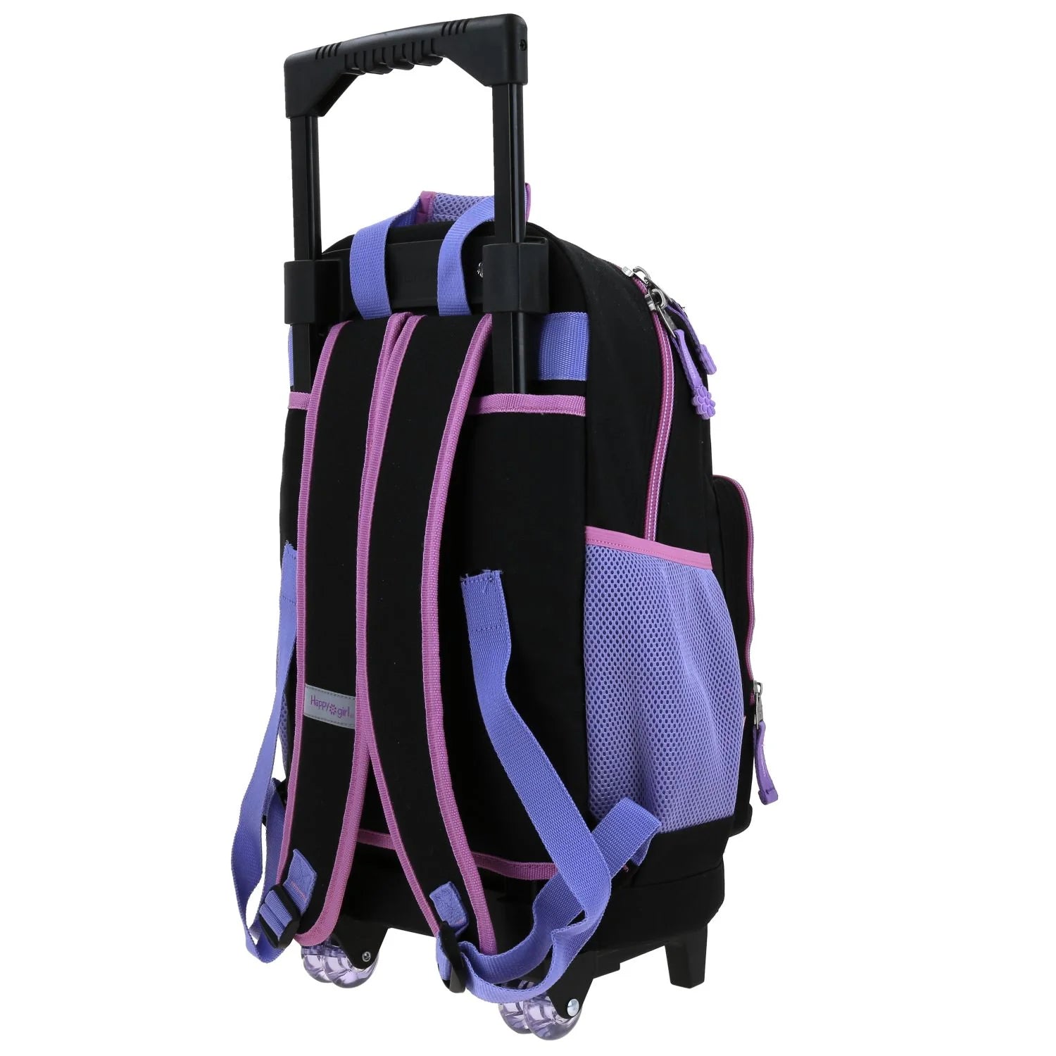 Mochila con Ruedas Happy Girl Tarlait - Negro